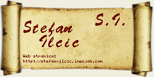 Stefan Ilčić vizit kartica